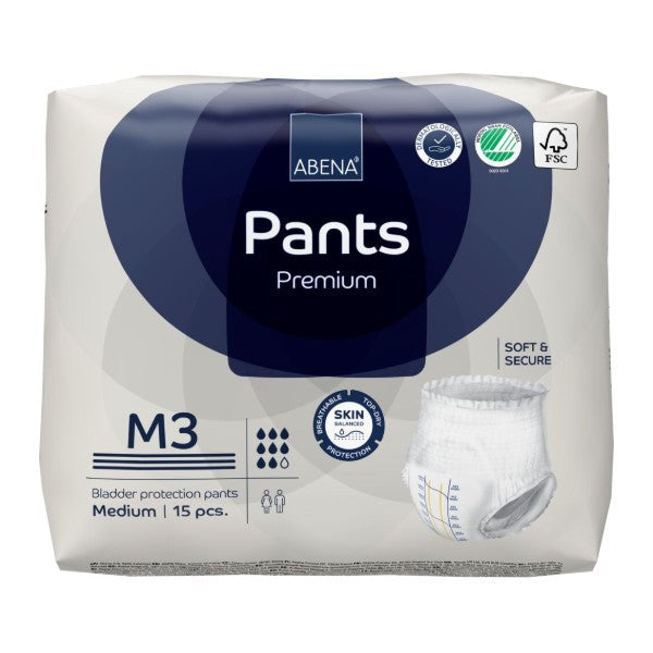 Pants Abena M3, blau – 90 Stück (6 x 15)