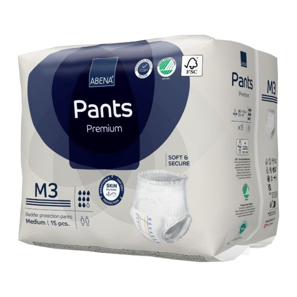 Pants Abena M3, blau – 90 Stück (6 x 15)