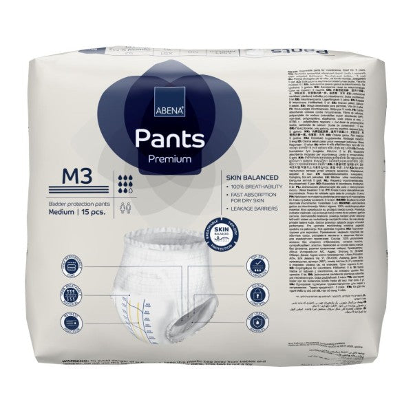 Pants Abena M3, blau – 90 Stück (6 x 15)