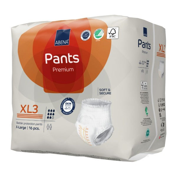 Pants Abena XL3, orange – 96 Stück (6 x 16)