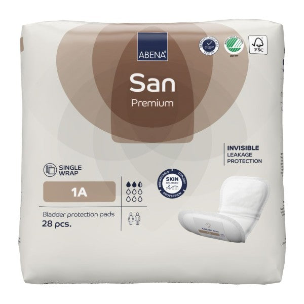 Abena San 1A, braun – 336 Stück (12 x 28)