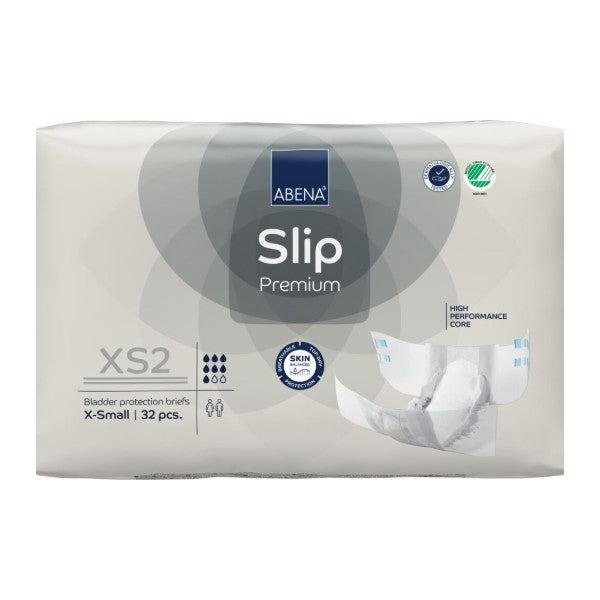 Slip Abena XS2, grau – 128 Stück (4 x 32)
