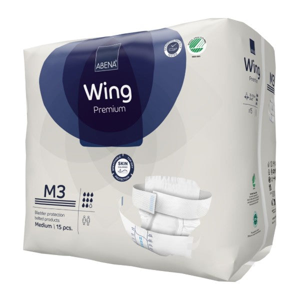 Abena Wing M3, blau – 60 Stück (4 x 15)
