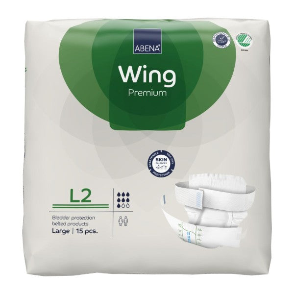 Abena Wing XL1, grün – 60 Stück (4 x 15)