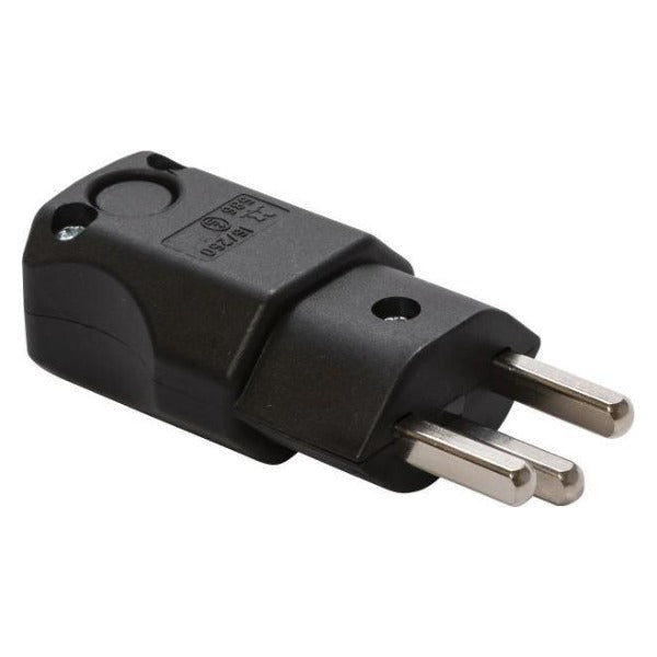 Stecker T23, schwarz – 1 Stück