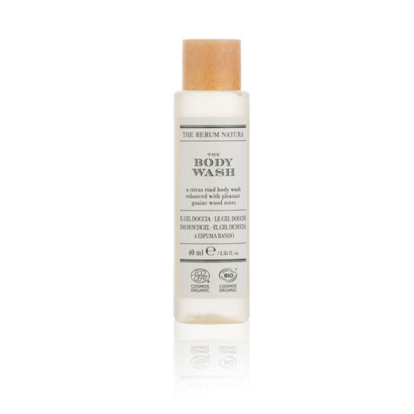 Duschgel The Rerum Natura, Zitrus & Guajak, Flacon 40 ml – 200 Stück