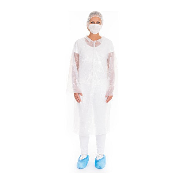 (Kittel Hygostar Besucherset, Haube, Maske, Überschuhe) – 100 Stück