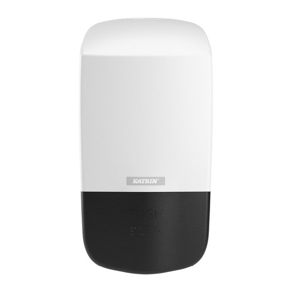 Seifenspender Katrin Inclusive 500 ml, Kunststoff, weiss, 204 × 100 × 125 mm