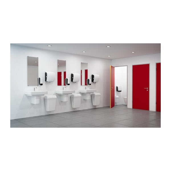 Seifenspender Katrin Inclusive 1 Liter, Kunststoff, weiss, 291 × 100 × 130 mm