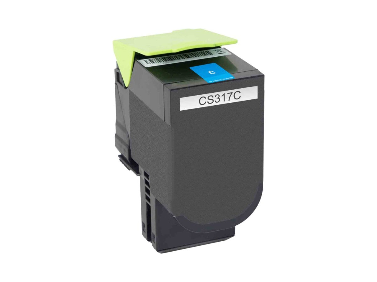 Lexmark CS317 / 417 / 517 Toner kompatibel – 3'000 Seiten, Cyan