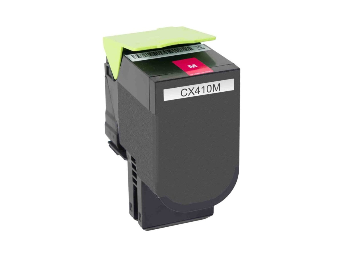 Lexmark CX410 / CX510 Toner kompatibel – 4'000 Seiten, Magenta