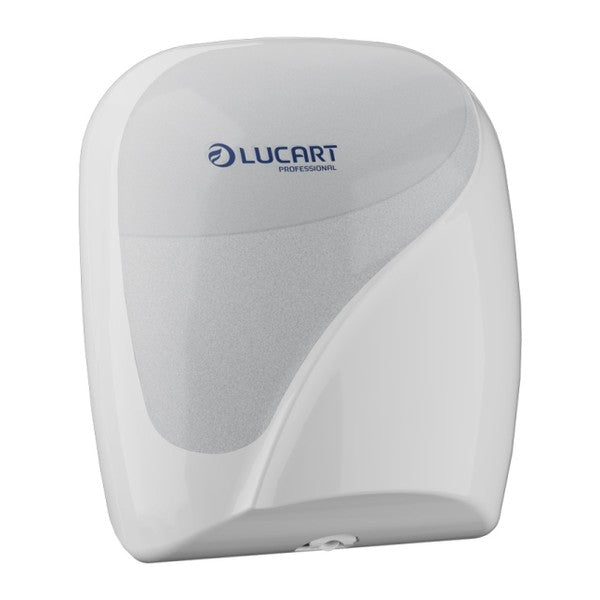 Einzelblatt-Toilettenpapierspender Lucart Identity L1 Mini, Kunststoff, weiss – 1 Stück