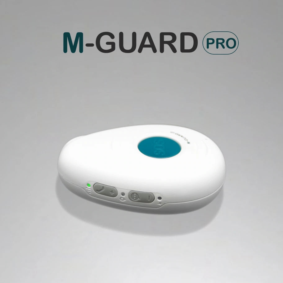 M-Guard Pro Notrufknopf Seitenansicht
