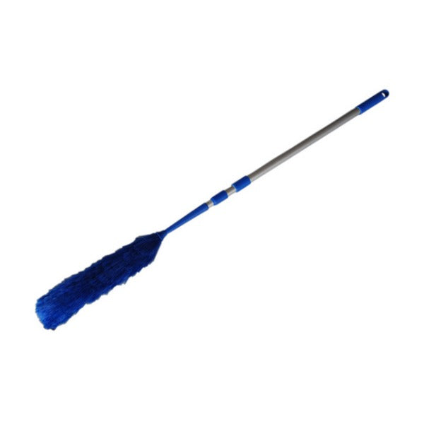 Profi Staubwedel mit Teleskopstiel 113–200 cm, blau