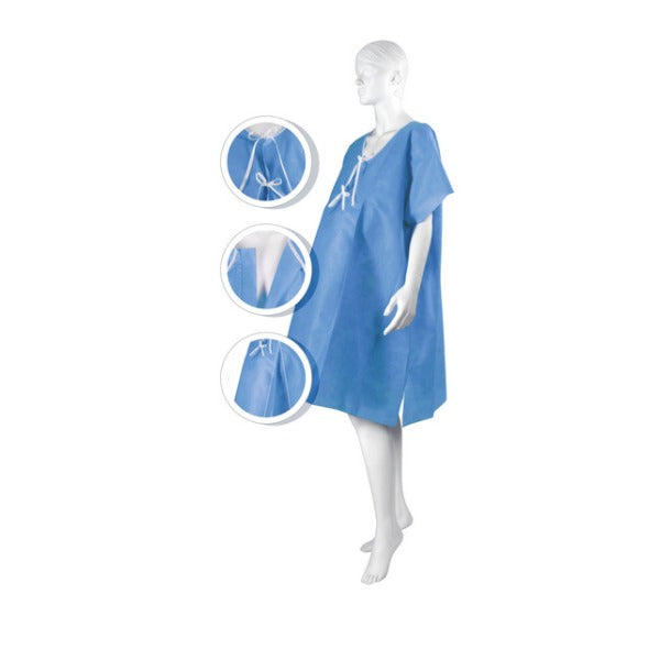 Matodress Universal SMS35 Patientenhemd, unsteril – 100 Stück