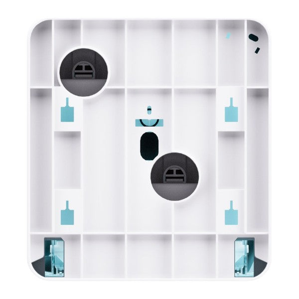 Toilettenpapierspender Satino Mini Jumbo – JT1 System, Kunststoff, weiss – 1 Stück