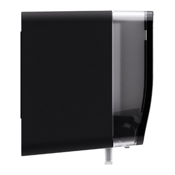 Toilettenpapierspender Satino für 2 Kleinrollen MT1, Kunststoff, schwarz – 1 Stück