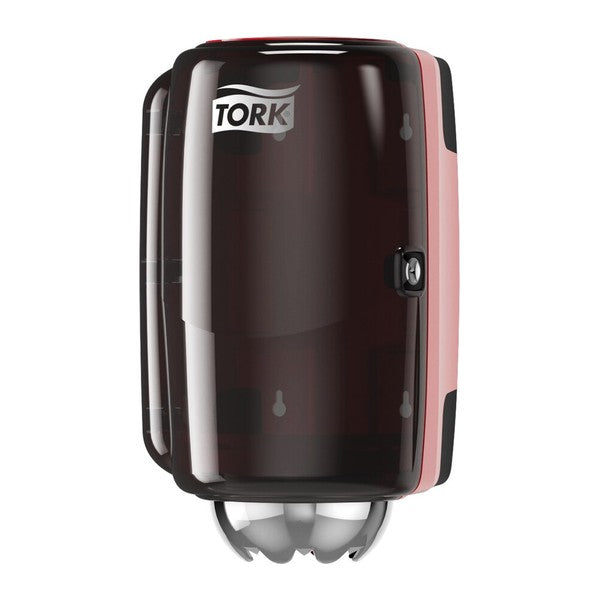 Innenabrollungsspender Tork Performance Mini M1, Kunststoff, schwarz/rot – 1 Stück