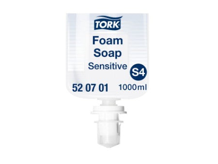 Schaumseife Tork Premium Sensitive S4, unparfümiert, für Schulen und Kindergärten