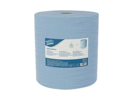 Wischtuchrolle CLEAN and CLEVER Maxi PRO 252, 3-lagig, blau