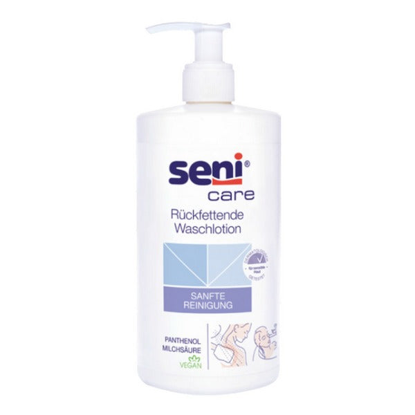 Waschlotion Seni Care, 500 ml, 12 Stück – 1 Karton