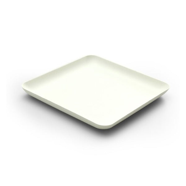 Teller Bagasse, weiss, 160 × 160 × 15 mm – 480 Stück