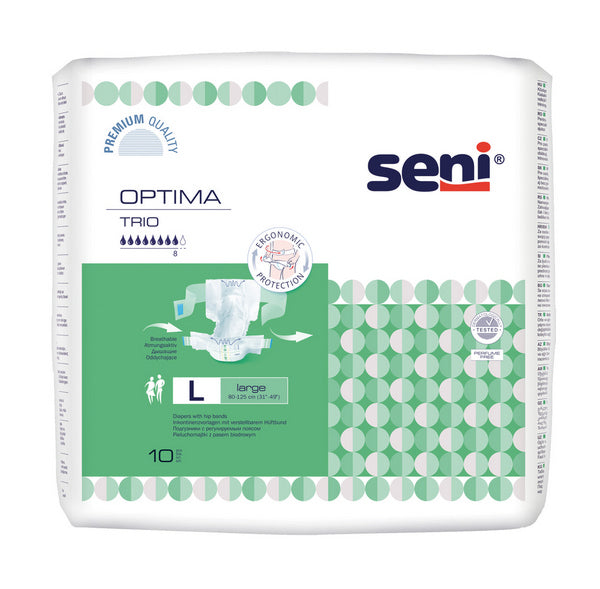 Seni Optima Trio Large, grün, 10 Stück – Einzelpackung