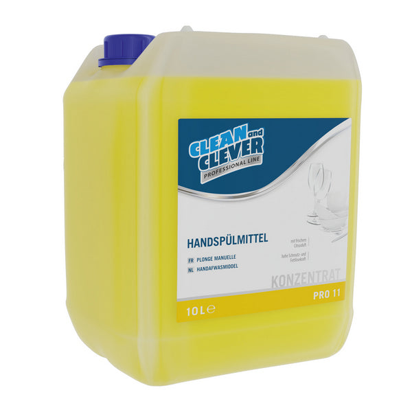 Handspülmittel CLEAN and CLEVER PRO 11, 10 Liter – 1 Bidon