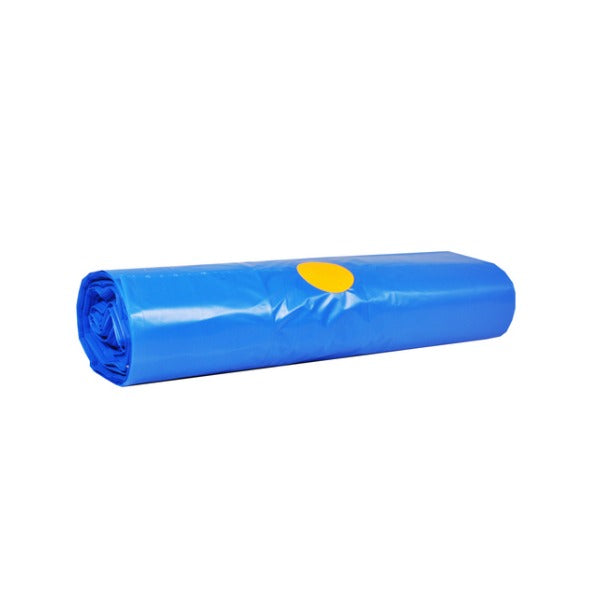 Hygienebeutel für Wallbox, 19/12 × 38 cm, blau – 5 Rollen à 50 Beutel