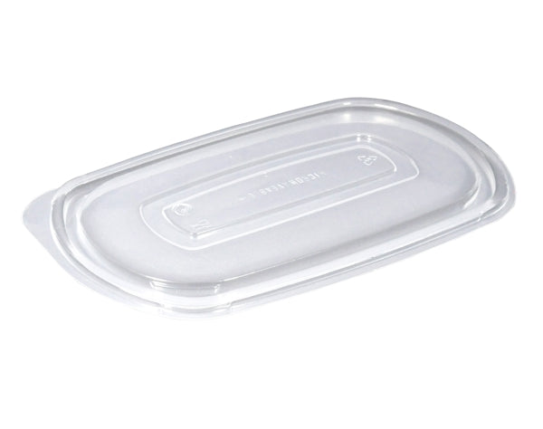 Flachdeckel zu Menubox PP transparent ungeteilt – 400 Stück