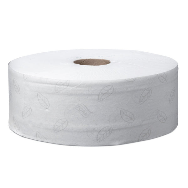 Toilettenpapier Tork Advanced Maxi Jumbo – T1 System, Recycling, 2-lagig, weiss, 1900 Blatt, 380 m