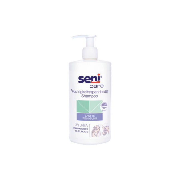 Shampoo Seni Care mit 3% Urea, 500 ml, 12 Stück – 1 Karton