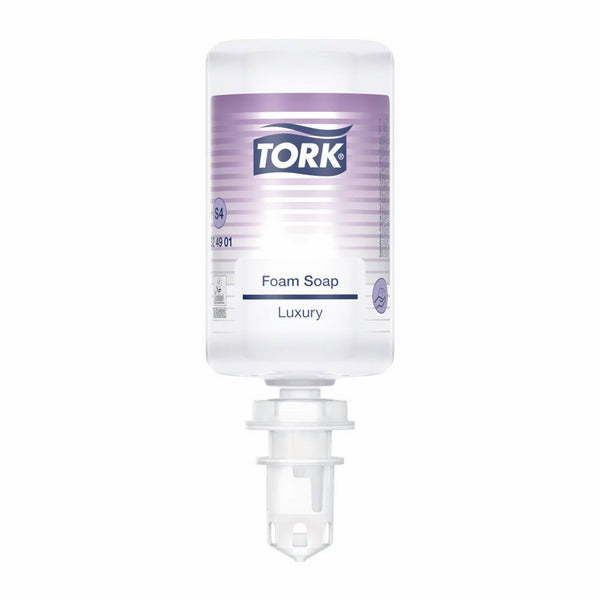 Schaumseife Tork Premium Luxus S4, Blumenduft, 1000 ml – 6 Flaschen