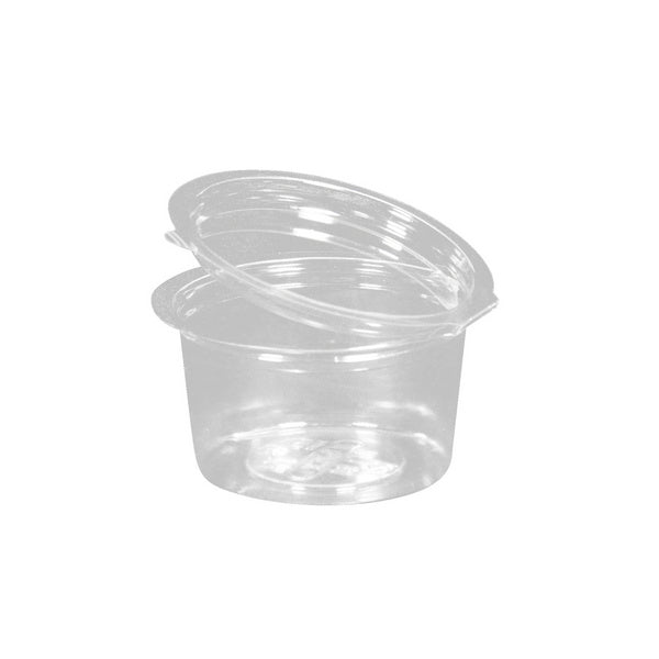 Saucenschale 50ml APET transparent mit Deckel – 450 Stück
