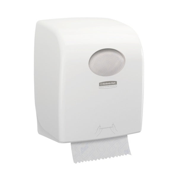 Kimberly-Clark Aquarius Rollenhandtuchspender, weiss, 374 × 297 × 248 mm – 1 Stück