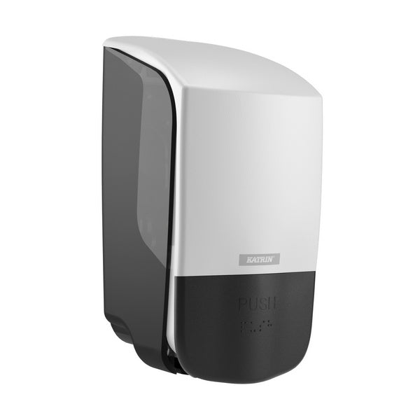 Katrin Inclusive Seifenspender 500 ml, Kunststoff, weiss, 204 × 100 × 125 mm