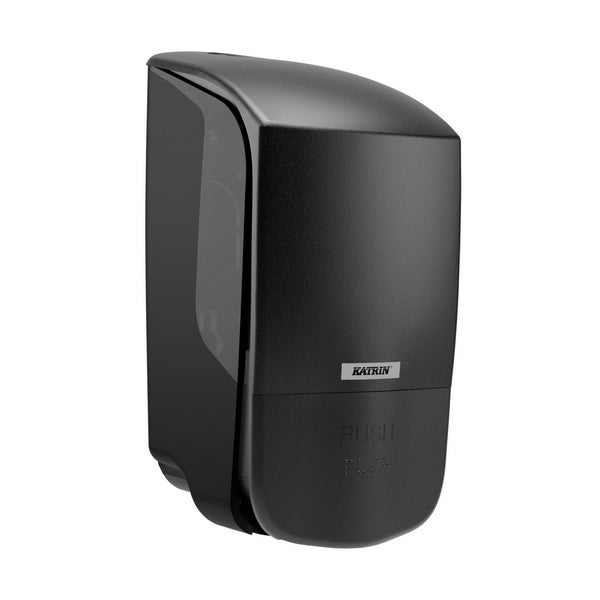 Katrin Inclusive Seifenspender 500 ml, Kunststoff, schwarz, 204 × 100 × 125 mm