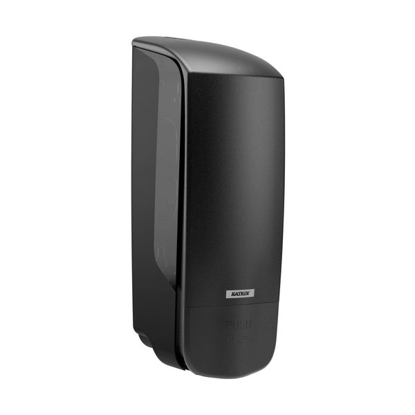 Katrin Inclusive Seifenspender 1 Liter, Kunststoff, schwarz, 291 × 100 × 130 mm