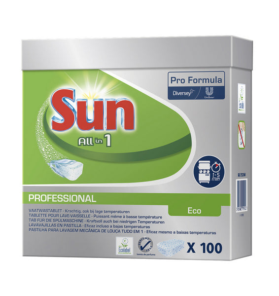 Sun Professional All in 1 Eco Tabs, 500 Stück
