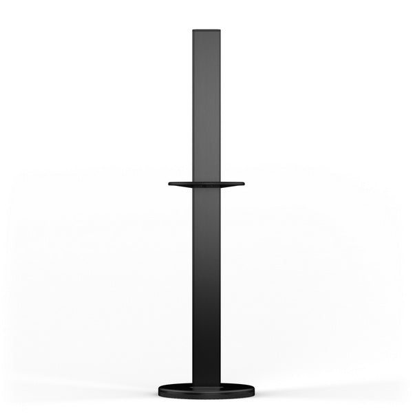 Desinfektionsstation Tork – S1/S2/S4/F1 System, Aluminium, schwarz, H 1677 × B 459 × T 195 mm, ohne Spender