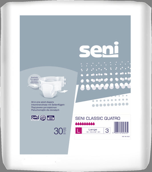 Seni Classic Quatro Large, altrosa, 30 Stück – Einzelpackung