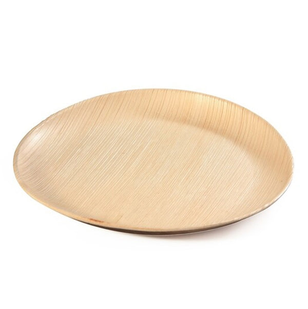 Teller Palmblatt, braun, Ø 230 × 20 mm