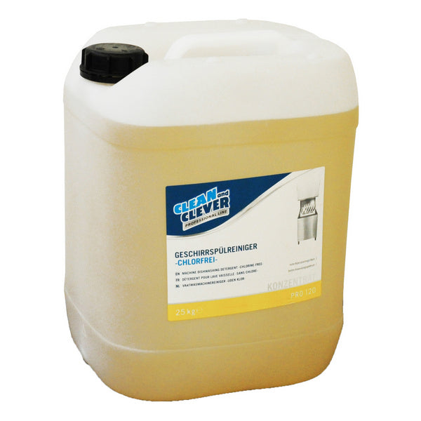 Geschirrspülreiniger CLEAN and CLEVER PRO 120, 25 kg – 1 Bidon