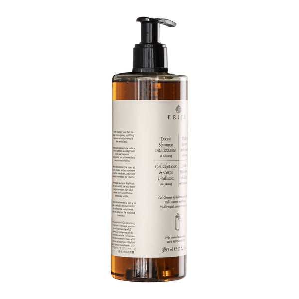 Haut- & Haar-Shampoo Prija, 380 ml inkl. Pumpe – 18 Stück