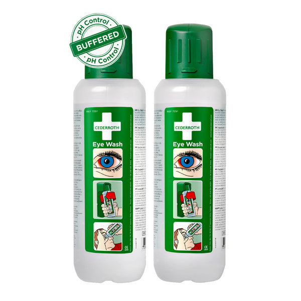 Cederroth Eye Wash Augendusche Doppelpack 500 ml – 2 Flaschen