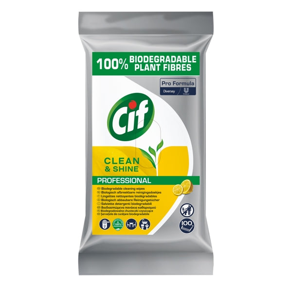 Cif Professional Allzweck-Reinigungstücher, 100 Tücher