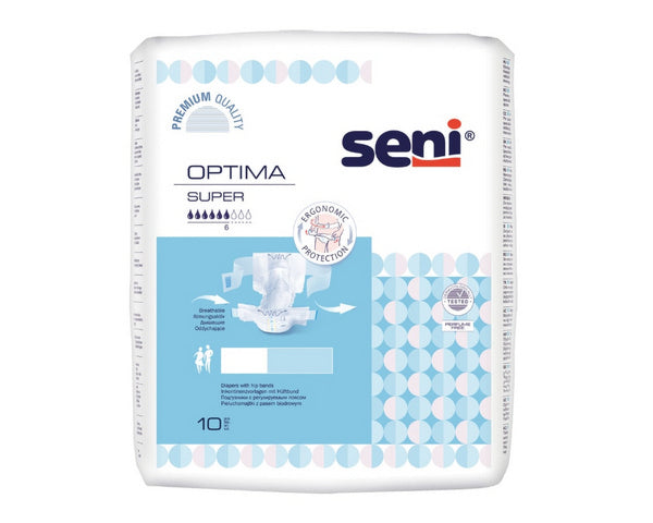 Seni Optima Super S, Inkontinenzvorlage mit Hüftband – 10 Stück