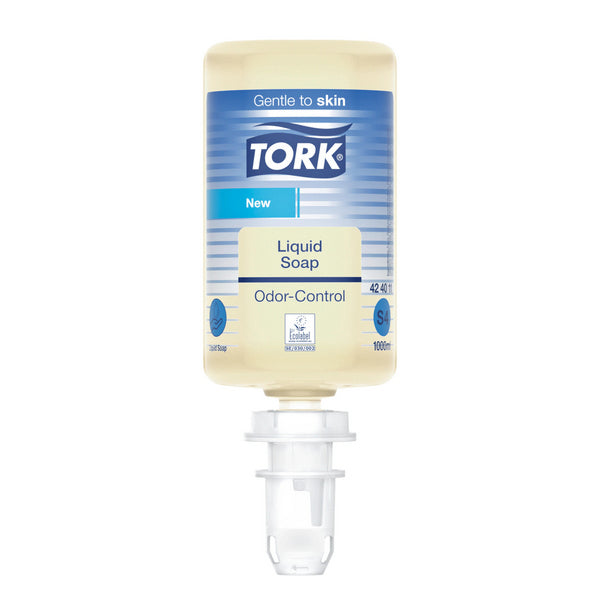 Flüssigseife Tork Premium S4 geruchsregulierend, ohne Parfum, 1000 ml – 6 Flaschen