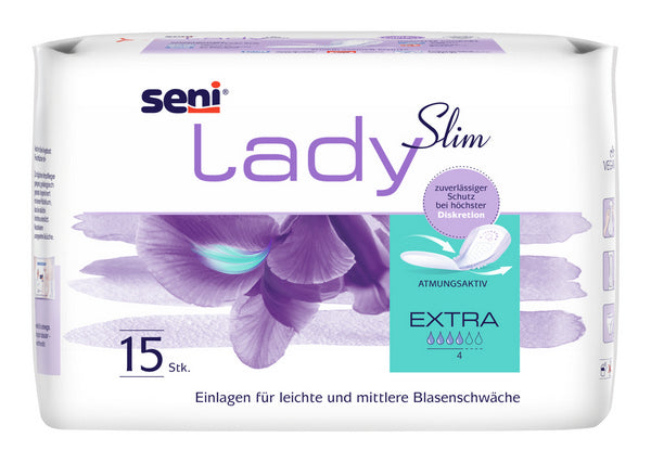 Seni Lady Slim Extra, lila, 15 Stück – Einzelpackung