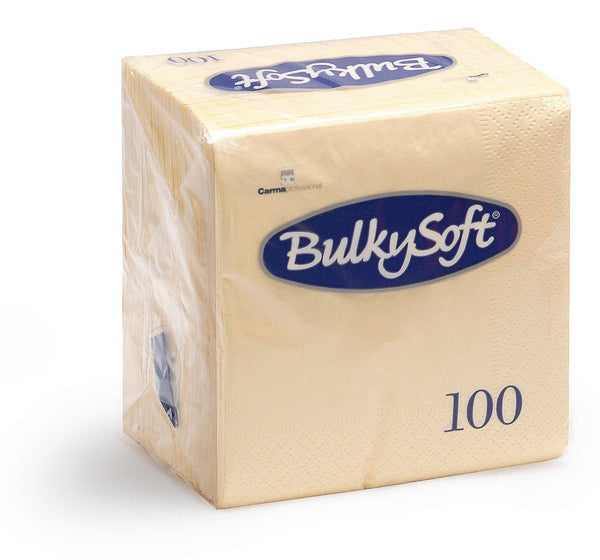 Cocktail-Servietten Bulkysoft 24 × 24 cm, Champagner